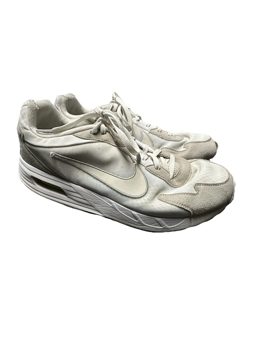 Nike Air Max Running Shoes Mens 14 White DX3666-003 Athletic Sneakers